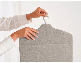 Umeras pentru calcare cu aburi pe verticala Brabantia Linn 1008935, Pliabil, Carlig pivotant 360°, Gri