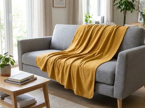 Patura fleece FLEORA, horcicova Dimensiune: 150 x 200 cm