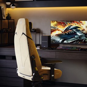 Scaun de gaming Diablo X.Eye Prime Broken Gold Normal Size