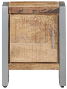 Noptiera, 40x30x50 cm, lemn de mango nefinisat