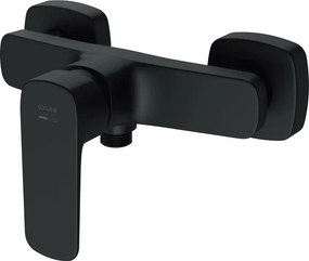 Baterie dus monocomanda negru mat Cersanit Larga
