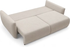 Canapea extensibilă Calma - tricot bej hidrofob Curio 09