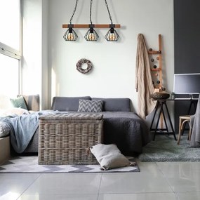 Lustră pe lanț ULF 3xE27/60W/230V