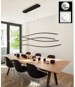 Azzardo AZ2912 - Lustră LED pe cablu dimmabilă WAVES 4xLED/70W/230V
