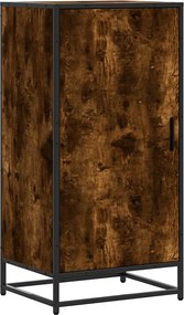 vidaXL Suport pantofi Stejar afumat 48x38x97,5 cm Lemn prelucrat