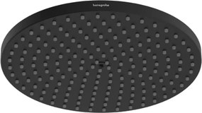 Palarie dus Hansgrohe Raindance S PowderRain negru mat 1 functie