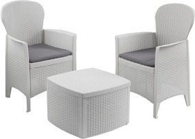 Set de grădină TREE, 3 piese, albă I.P.A.E-Progarden