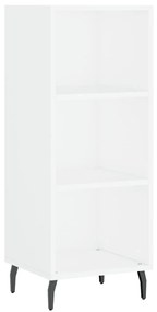 828748 vidaXL Servantă, alb, 34,5x32,5x90 cm, lemn prelucrat