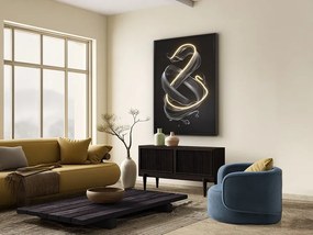 Tablou de perete decorativ cu iluminat Cinetic