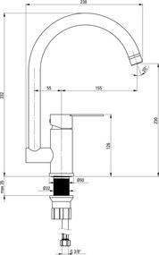 Lupo Baterie pentru bucătărie Finisaj: Oțel periat BLU_F62M