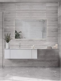 Oglinda baie cu iluminat LED IP44 Alda, 70x120cm