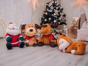 Elan de plus cu patura pentru copii in interior Culoare maro