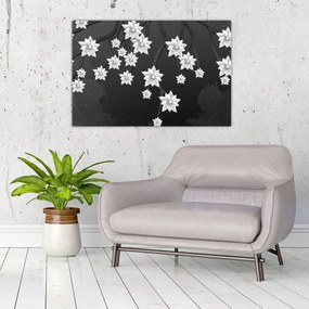 Tablou - Flori pe ramuri (90x60 cm)