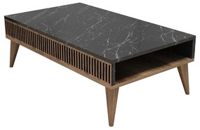 Masă de cafea Milan Walnut Black