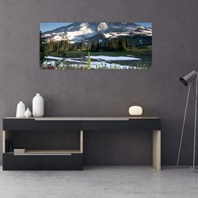 Tablou - Muntele Rainier (120x50 cm)