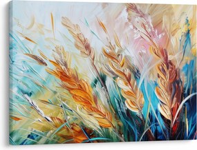 Tablou - Grâu, abstracție (70x50 cm)