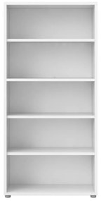 Bibliotecă modulară albă 89x189 cm Prima – Tvilum