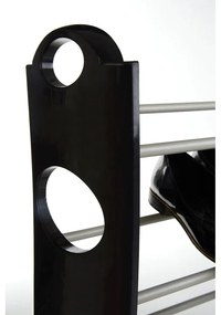 Pantofar negru/argintiu din metal Tavia – Premier Housewares