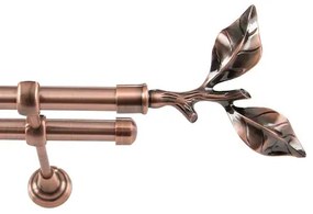 Galerie dubla Galaz ,grosime 19mm, cupru (Alege marime: 120 cm)