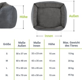 Jusky Pat pentru cainele Eila S - gri