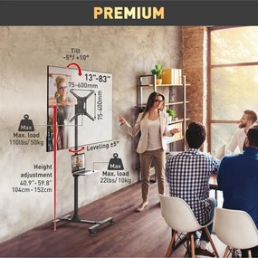 Stand TV Barkan 13-65" 50kg