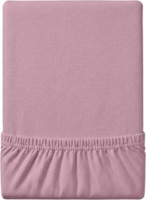 Cearsaf Jersey EXCLUSIVE cu elastic roz 160 x 200 cm
