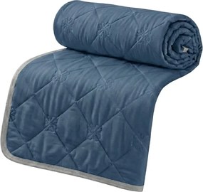 Pilota de vara racoritoare ELARIA, albastru inchis Dimensiune: 200 x 220 cm