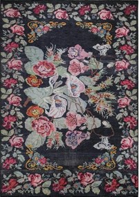 Covor SOUL CHENILLE, 75x150 cm, forma dreptunghiulara, poliester, mult