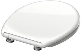Schütte 82300-A - Capac WC alb cu SoftClose, din duroplast