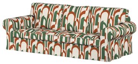 Husă canapea Ektorp 3-locuri, nepliabil