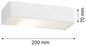 Argon 3077 - Corp de iluminat perete RODAN 1xE27/15W/230V