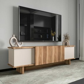 Măsuță TV Diana Beige și Walnut