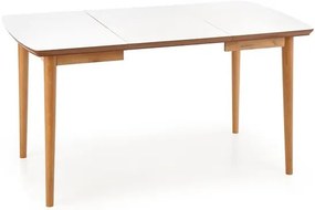 OFERTA Masa extensibila de sufragerie NARPES cu finisaj stejar lefkas 90(190)x80x75 cm II. calitate