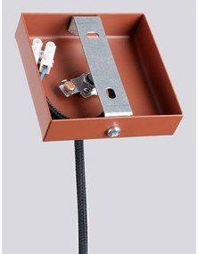 Lustră cărămizie Fideus – Sollux