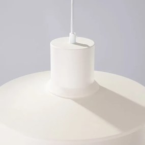 Lustră pe cablu Sollux SL.1704 BILO 1xE27/15W/230V d. 35 cm crem