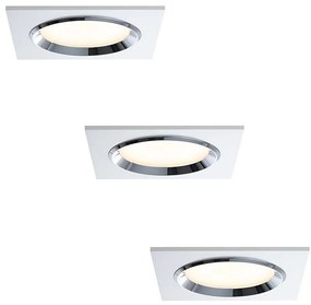 Paulmann 92695 - Set 3x LED 8W Dimmabil Spot DICE 230V