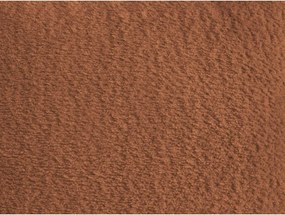 Colțar portocaliu extensibil/cu spațiu de depozitare cu tapițerie din țesătură bouclé (cu colț pe partea stângă/cu șezlong) Montaigne – Bobochic Paris