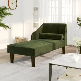 Canapea extensibila cu 2 locuri, verde inchis, catifea Morkegronn