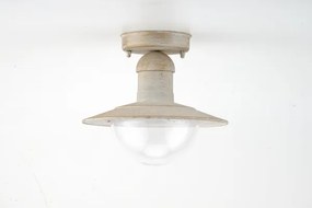 Brilagi - Plafonieră de exterior MOLDE 1xE27/60W IP44 albă/patină