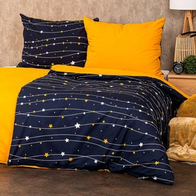 Lenjerie de pat din bumbac 4Home Night sky, 220 x 200 cm, 2 buc. 70 x 90 cm