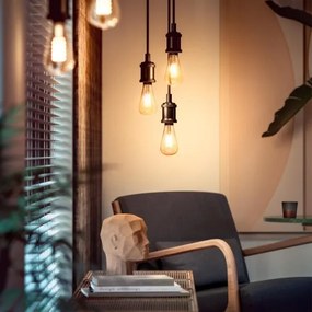 Bec LED dimabil Philips Hue WHITE FILAMENT ST72 E27/7W/230V 2100K