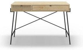 Birou cu aspect de lemn de stejar 60x110 cm Ecrin – Marckeric