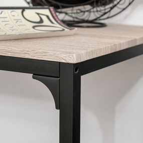 HOMCOM Set de Bar Bartisch cu 2 Taburete cu Spătar înalt pentru Bucătărie, Natural | Aosom Romania