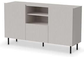Comoda Paxos KM-1 casmir/negru L150 cm