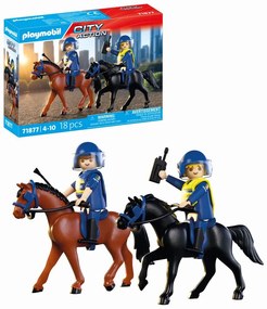 JUCARIE DE ROL ECHIPAJ DE POLITIE CALARE - PLAYMOBIL ACTION HEROES (PM71877)