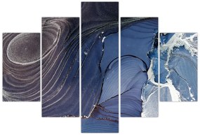 Tablou - Cerneală marmorată (150x105 cm)