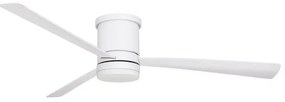 Ventilator de tavan cu telecomanda si iluminat SILKY alb