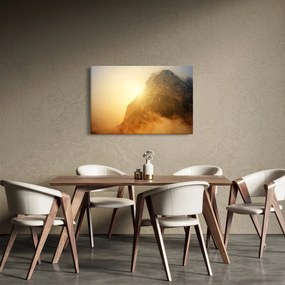 Tabloului muntelui în ceață (90x60 cm)