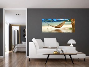 Tablou - Relax la plajă (120x50 cm)