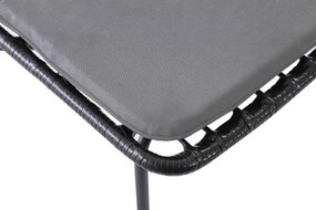 Scaun din ratan negru, LAPRO 401